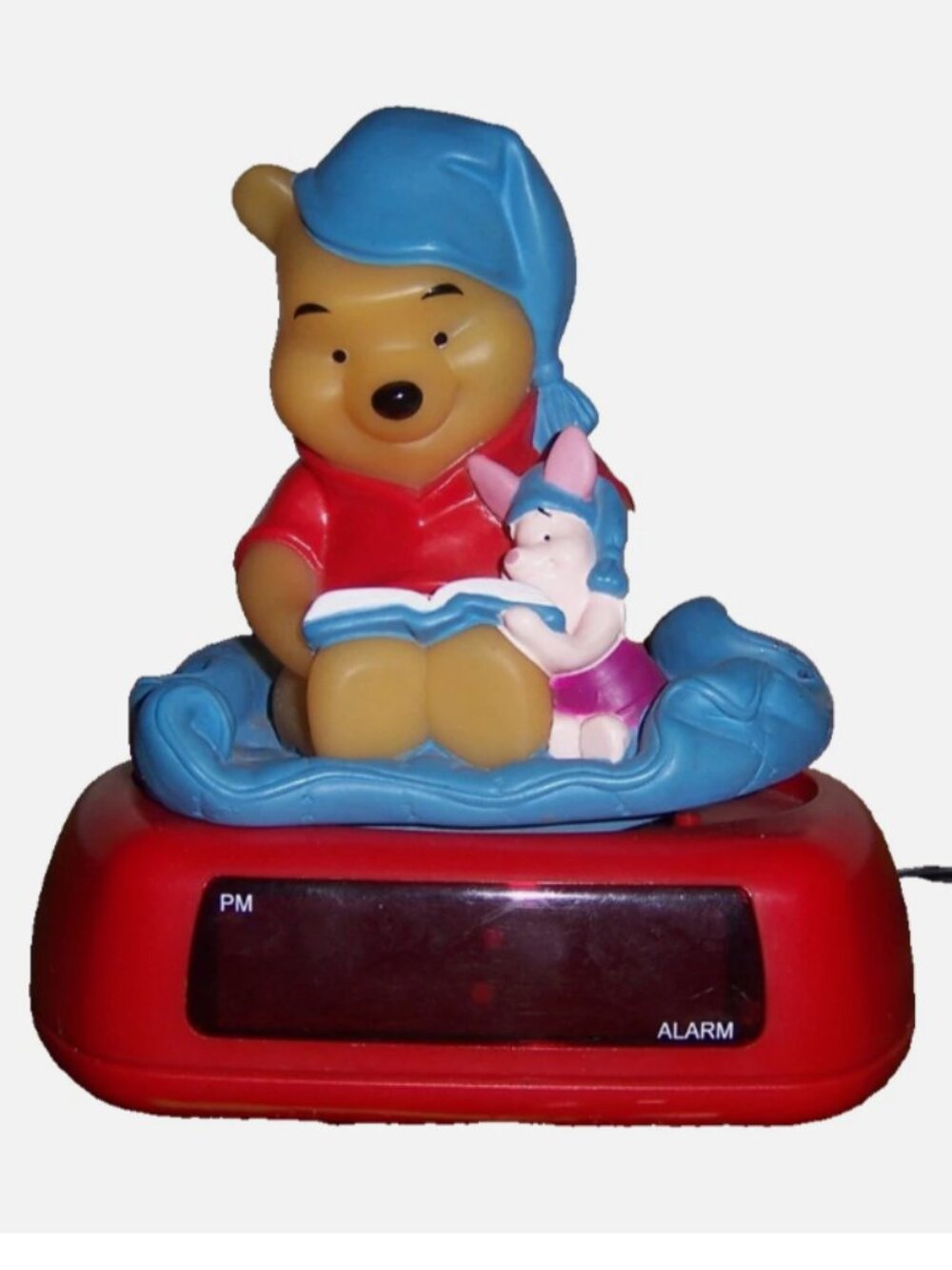 Vintage Disney Winnie the Pooh & Piglet Alarm Clock by Fantasma